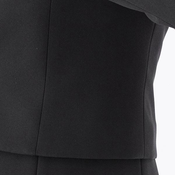 INFINE 【喪服/礼服/ブラックフォーマルスーツ】ノーカラーレース使いアンサンブル - 画像 (7)