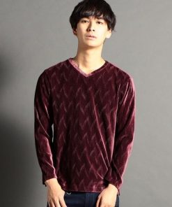 【WEB限定】楊柳調Vネックプルオーバー