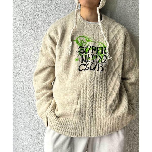 『別注』SHUHEI KOKI×SENSE OF PLACE プリントニット - 画像 (4)