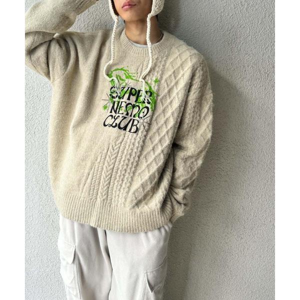 『別注』SHUHEI KOKI×SENSE OF PLACE プリントニット - 画像 (5)