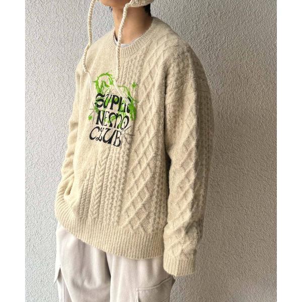 『別注』SHUHEI KOKI×SENSE OF PLACE プリントニット - 画像 (6)