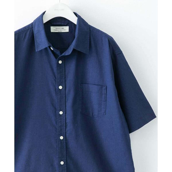 『吸水速乾/接触冷感』リネン混ハーフスリーブシャツ - 画像 (3)