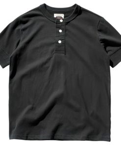 アスペルシオ 半袖 ベーシック 丸首 アメカジ カットソー 快適 爽やか コットン 無地tシャツ メンズ(アイボリーブラック, L)