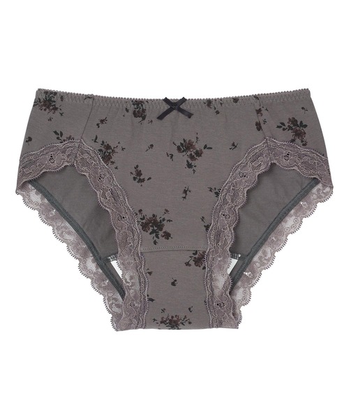 AMPHI(ワコール) ショーツ 花柄プリント サニタリーショーツ