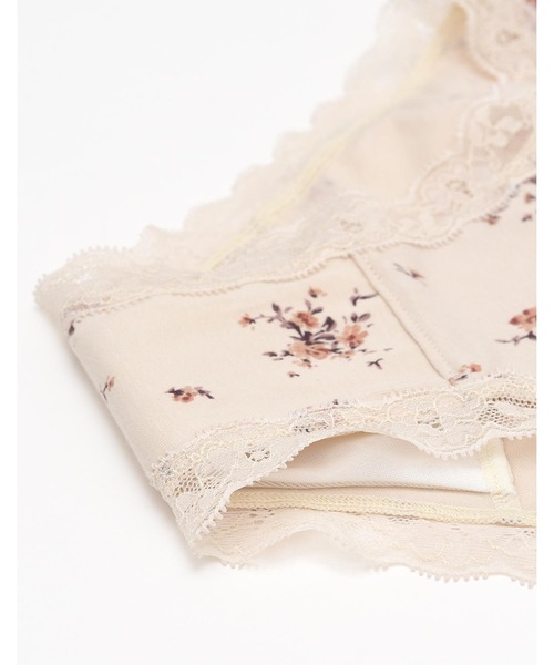 AMPHI(ワコール) ショーツ 花柄プリント サニタリーショーツ - 画像 (8)