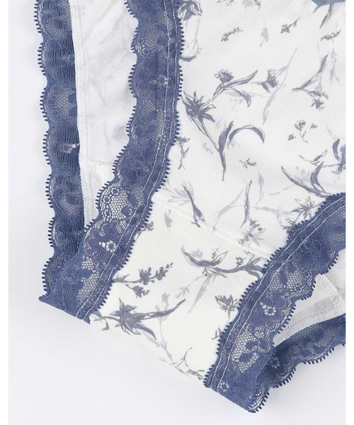 AMPHI(ワコール) ショーツ 花柄プリント サニタリーショーツ - 画像 (4)