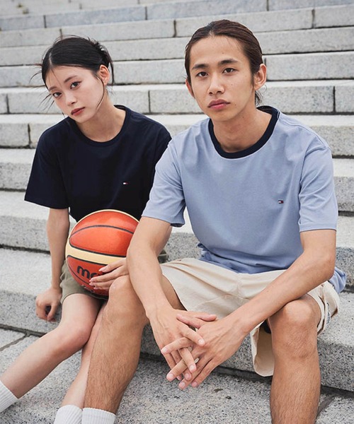 TOMMY HILFIGER tシャツ 「オンライン限定」「ユニセックス」トミーヒルフィガー80SリンガーTシャツ メンズ レディース - 画像 (9)