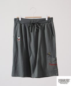 PEANUTS スウェットパンツ ジャージ スヌーピー ミニ裏毛 スウェット ハーフパンツ レディース メンズ