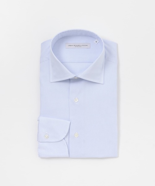 URBAN RESEARCH DOORS シャツ 「イージーケア」LIFE STYLE TAILOR セミワイド細ストライプシャツ メンズ - 画像 (2)