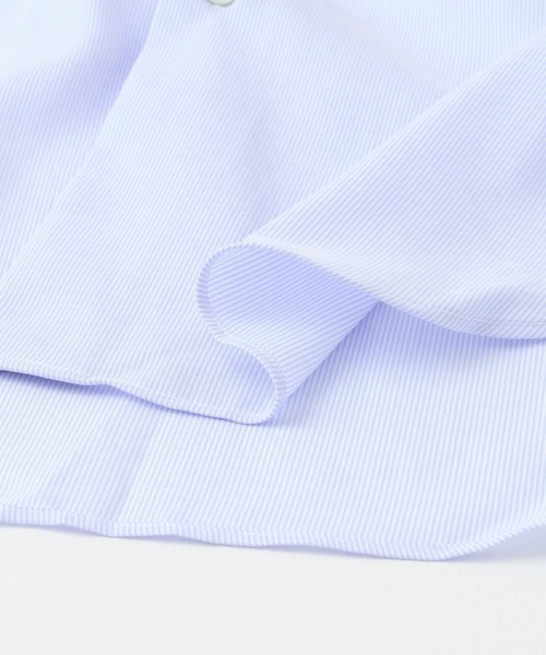URBAN RESEARCH DOORS シャツ 「イージーケア」LIFE STYLE TAILOR セミワイド細ストライプシャツ メンズ - 画像 (7)