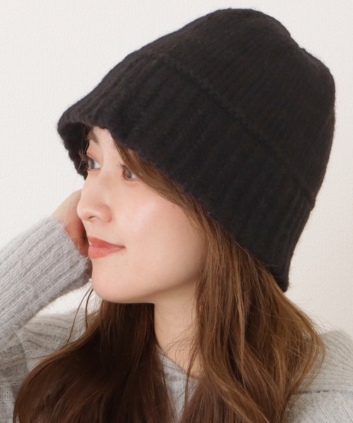 Lace Ladies 帽子 ハット ケーブル柄ベーシックニットバケットハット レディース - 画像 (2)