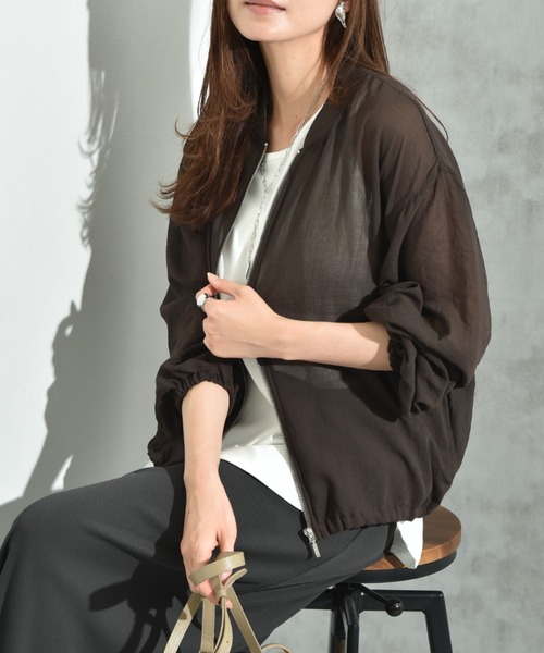 INTERPLANET ブルゾン アウター Eボイルブルゾン レディース - 画像 (4)