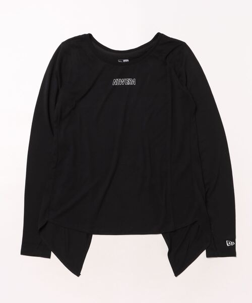 NEW ERA ラッシュガード ERA/ニューエラ PAW LS BACK SLIT TEE 吸汗速乾 抗菌 パフォーマンスアパレル 14312779 レディ