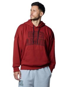 UNDER ARMOUR トレーナー スウェット UAアイコン ヘビーウェイト テリー オーバーサイズ フーディー(トレーニング/メンズ) メンズ