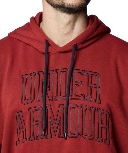 UNDER ARMOUR トレーナー スウェット UAアイコン ヘビーウェイト テリー オーバーサイズ フーディー(トレーニング/メンズ) メンズ - 画像 (6)