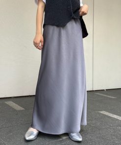 CIAOPANIC TYPY スカート 「華奢見えが叶う」スタイルアップサテンスカート