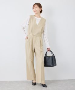 ROPE' PICNIC オールインワン 「UVカット・接触冷感」イージーケアオールインワン レディース