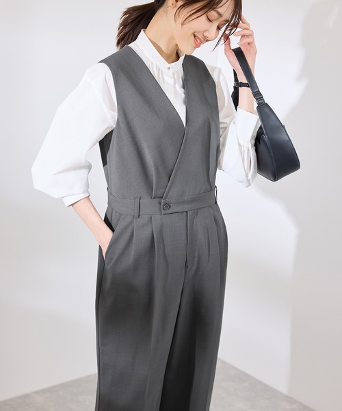 ROPE' PICNIC オールインワン 「UVカット・接触冷感」イージーケアオールインワン レディース - 画像 (2)