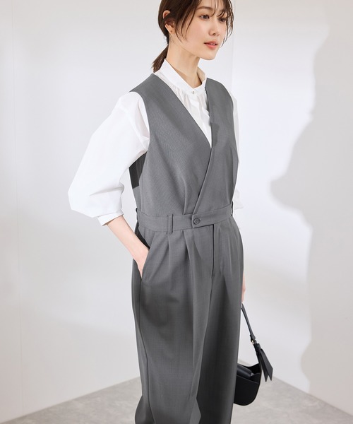 ROPE' PICNIC オールインワン 「UVカット・接触冷感」イージーケアオールインワン レディース - 画像 (8)