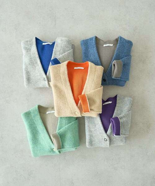 AMERICAN HOLIC 「AMERICAN HOLIC」 ニットカーディガン M サックスブルー レディース - 画像 (2)