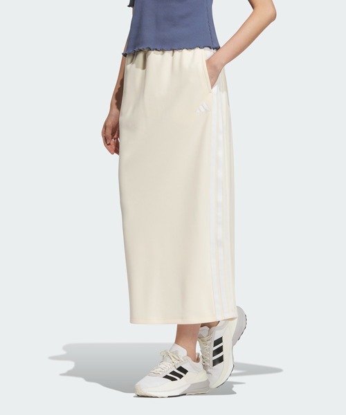 adidas スカート スリーストライプス ダブルニット Iライン / アディダス - 画像 (2)