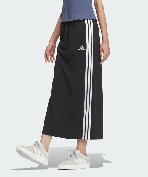 adidas スカート スリーストライプス ダブルニット Iライン / アディダス - 画像 (3)