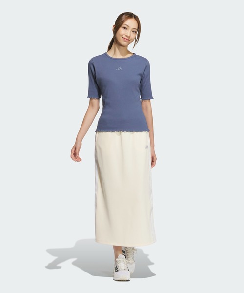 adidas スカート スリーストライプス ダブルニット Iライン / アディダス - 画像 (7)