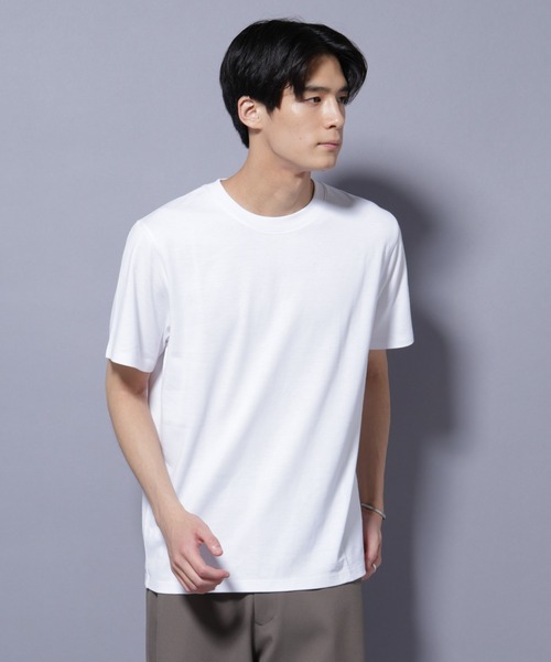 NANO universe tシャツ Anti Soaked(R) 汗染み防止 クルーネック レギュラーシルエットTシャツ メンズ - 画像 (6)