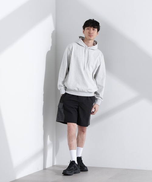 NANO universe パーカー 「NJ/CLUB」 USAコットン スウェットパーカー(セットアップ可) メンズ - 画像 (8)