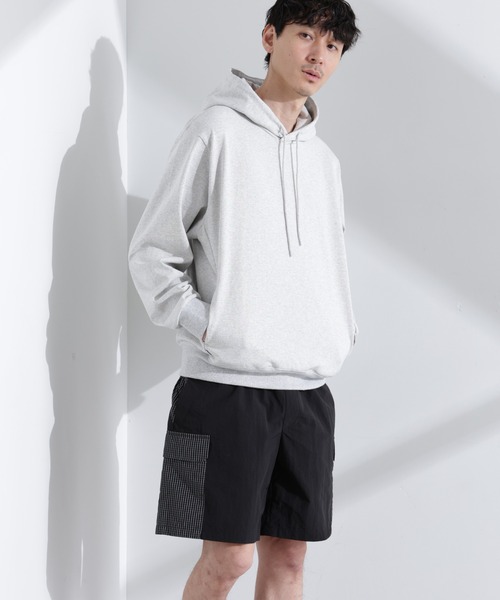 NANO universe パーカー 「NJ/CLUB」 USAコットン スウェットパーカー(セットアップ可) メンズ - 画像 (5)