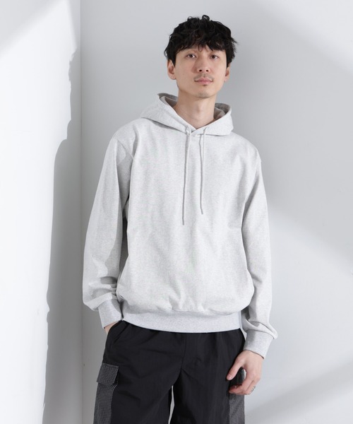 NANO universe パーカー 「NJ/CLUB」 USAコットン スウェットパーカー(セットアップ可) メンズ - 画像 (4)