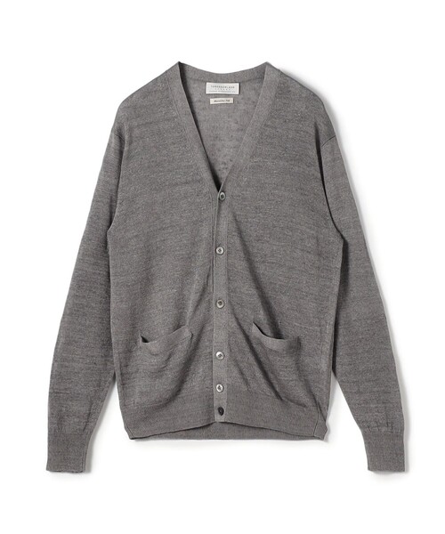 TOMORROWLAND カーディガン tricot ティントリネン Vネックカーディガン メンズ - 画像 (3)