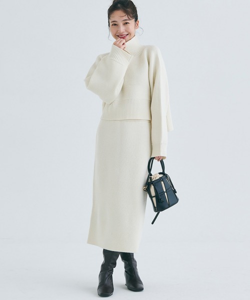 coca 「coca(coca)」 セットアップ M アイボリー レディース