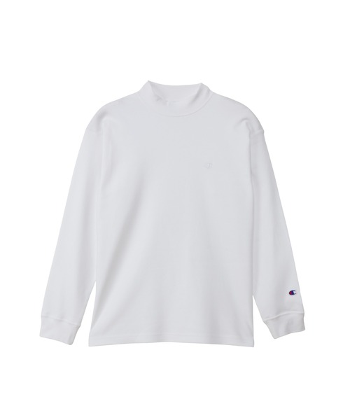 Champion tシャツ 「Champion/チャンピオン」メンズ ベーシック モックネックロングスリーブTシャツ メンズ - 画像 (2)