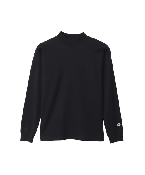 Champion tシャツ 「Champion/チャンピオン」メンズ ベーシック モックネックロングスリーブTシャツ メンズ - 画像 (3)
