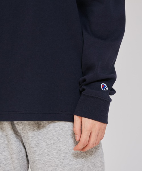 Champion tシャツ 「Champion/チャンピオン」メンズ ベーシック モックネックロングスリーブTシャツ メンズ - 画像 (8)