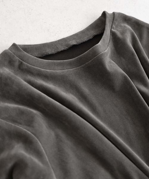 andme 「andme」 「alma design」長袖カットソー M アイボリー レディース - 画像 (2)