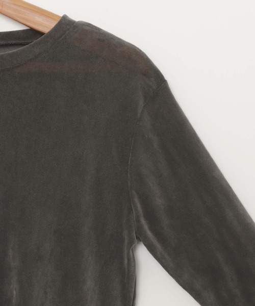 andme 「andme」 「alma design」長袖カットソー M アイボリー レディース - 画像 (5)