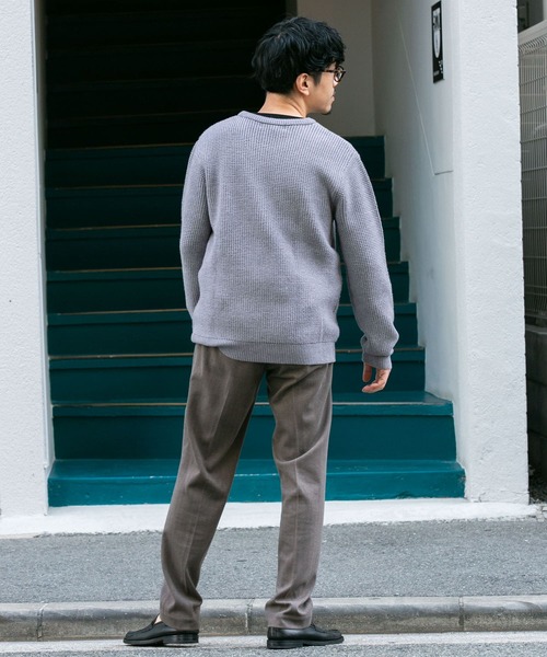 URBAN RESEARCH ROSSO MEN 「URBAN MEN」 長袖ニット MEDIUM グレー メンズ - 画像 (8)