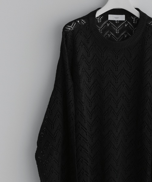 remer 「remer」 長袖ニット LARGE グレイッシュベージュ メンズ - 画像 (3)