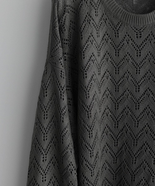 remer 「remer」 長袖ニット LARGE グレイッシュベージュ メンズ - 画像 (5)