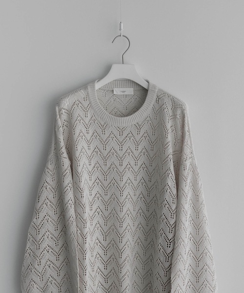 remer 「remer」 長袖ニット LARGE グレイッシュベージュ メンズ - 画像 (9)