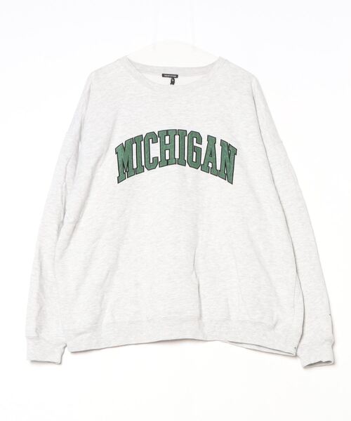 FREAK'S STORE 「FREAK'S STORE」 刺繍スウェットカットソー M グレー メンズ