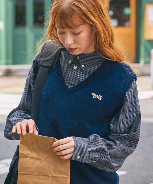 PENNEYS 「PENNEYS」 ノースリーブニット FREE ネイビー レディース