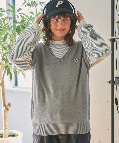 PENNEYS 「PENNEYS」 ノースリーブニット FREE ネイビー レディース - 画像 (8)