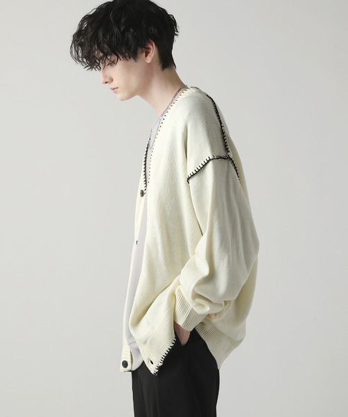 ASTRONOMY 「ASTRONOMY」 「Beno」ニットカーディガン M ブラック メンズ - 画像 (3)