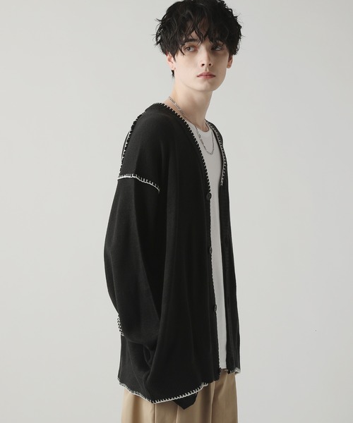 ASTRONOMY 「ASTRONOMY」 「Beno」ニットカーディガン M ブラック メンズ - 画像 (7)