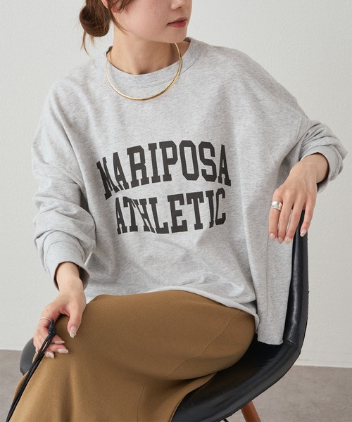 pual ce cin tシャツ インレイショートプルオーバー レディース