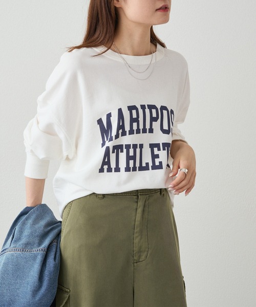 pual ce cin tシャツ インレイショートプルオーバー レディース - 画像 (5)