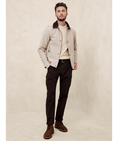 BANANA REPUBLIC 「BANANA FACTORY STORE」 長袖ニット M ブラック メンズ - 画像 (4)
